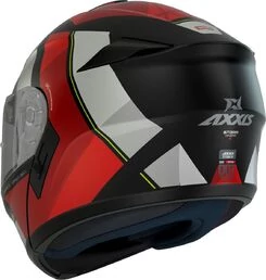 AXXIS FU406 Storm SV Diamond Matt Red мотошлем модуляр красный матовый
