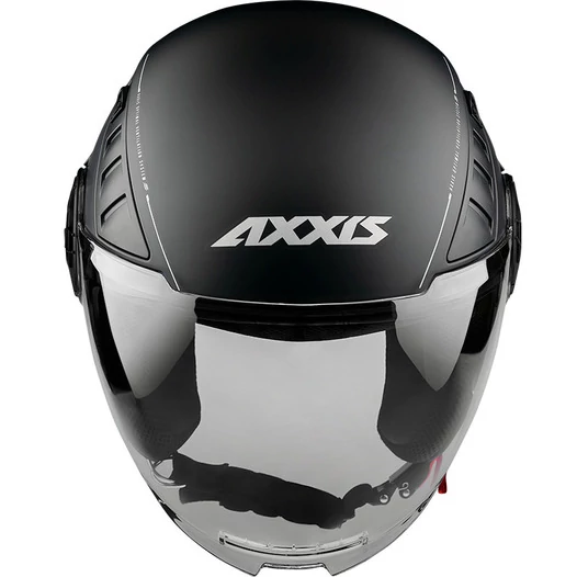 AXXIS OF513 Metro Solid Matt Black мотошлем черный матовый