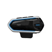 Мотогарнитура FM/Bluetooth серая